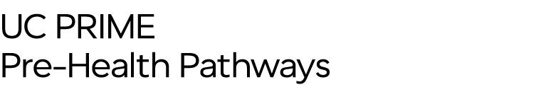 UC PRIME Pre-Health Pathways Wordmark